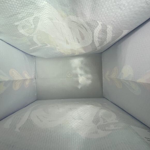 Set of 10 Wegmans Blue Rainbow Heart Reusable Grocery Tote Bag w/ Liner NWT NEW! - Picture 8 of 11